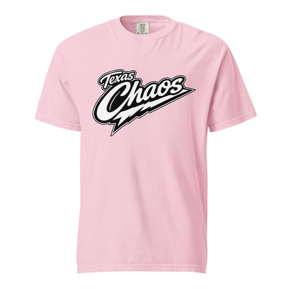Signature | Comfort Colors T-Shirt | Texas Chaos | Emblem Logo