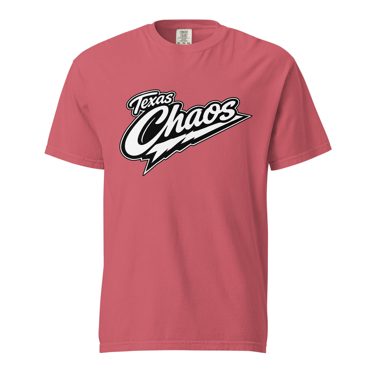 Signature | Comfort Colors T-Shirt | Texas Chaos | Emblem Logo