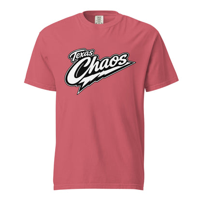 Signature | Comfort Colors T-Shirt | Texas Chaos | Emblem Logo
