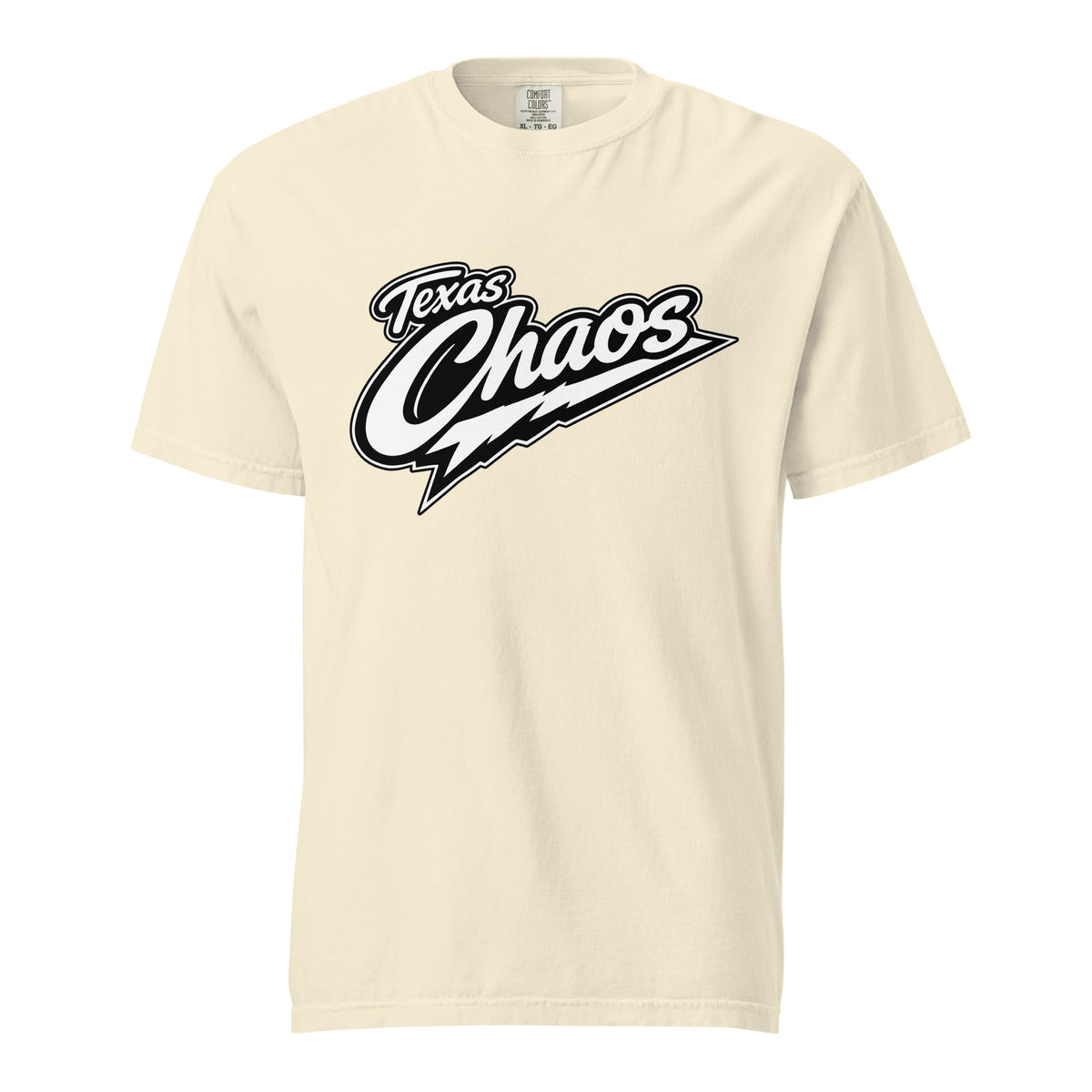 Signature | Comfort Colors T-Shirt | Texas Chaos | Emblem Logo