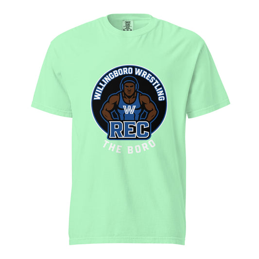 Signature | Comfort Colors T-Shirt | The Boro Brand | Wrestler Logo