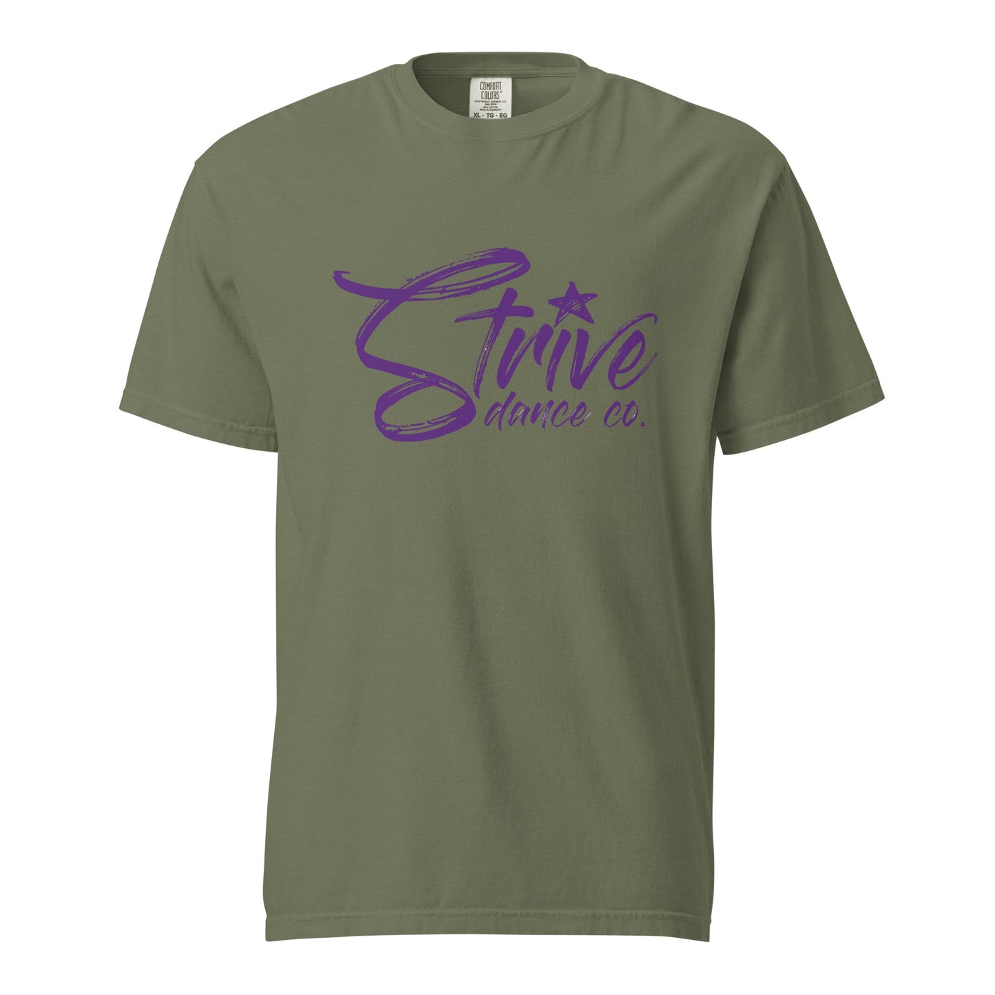 Signature | Comfort Colors T-Shirt | The Dancer's Place | Strive Dance Company