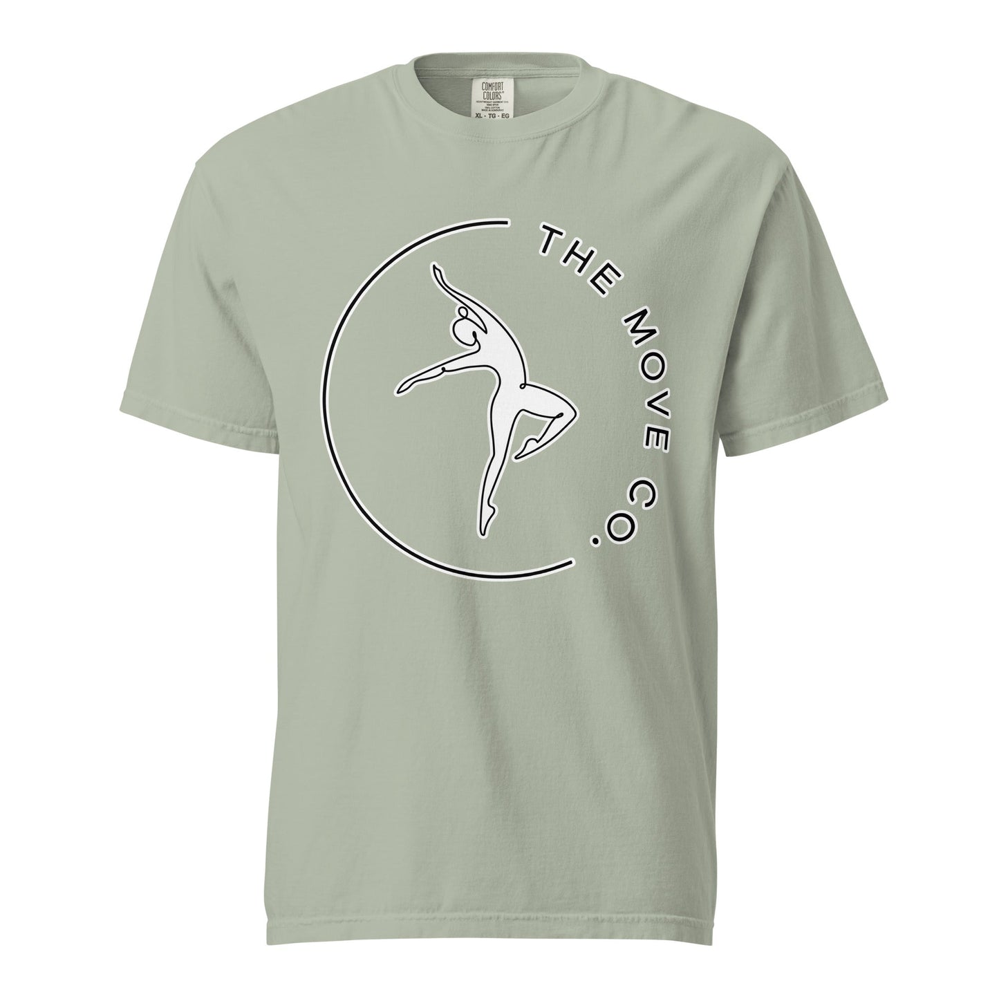 Signature | Comfort Colors T-Shirt | The Move Co. | Dance Crest Logo