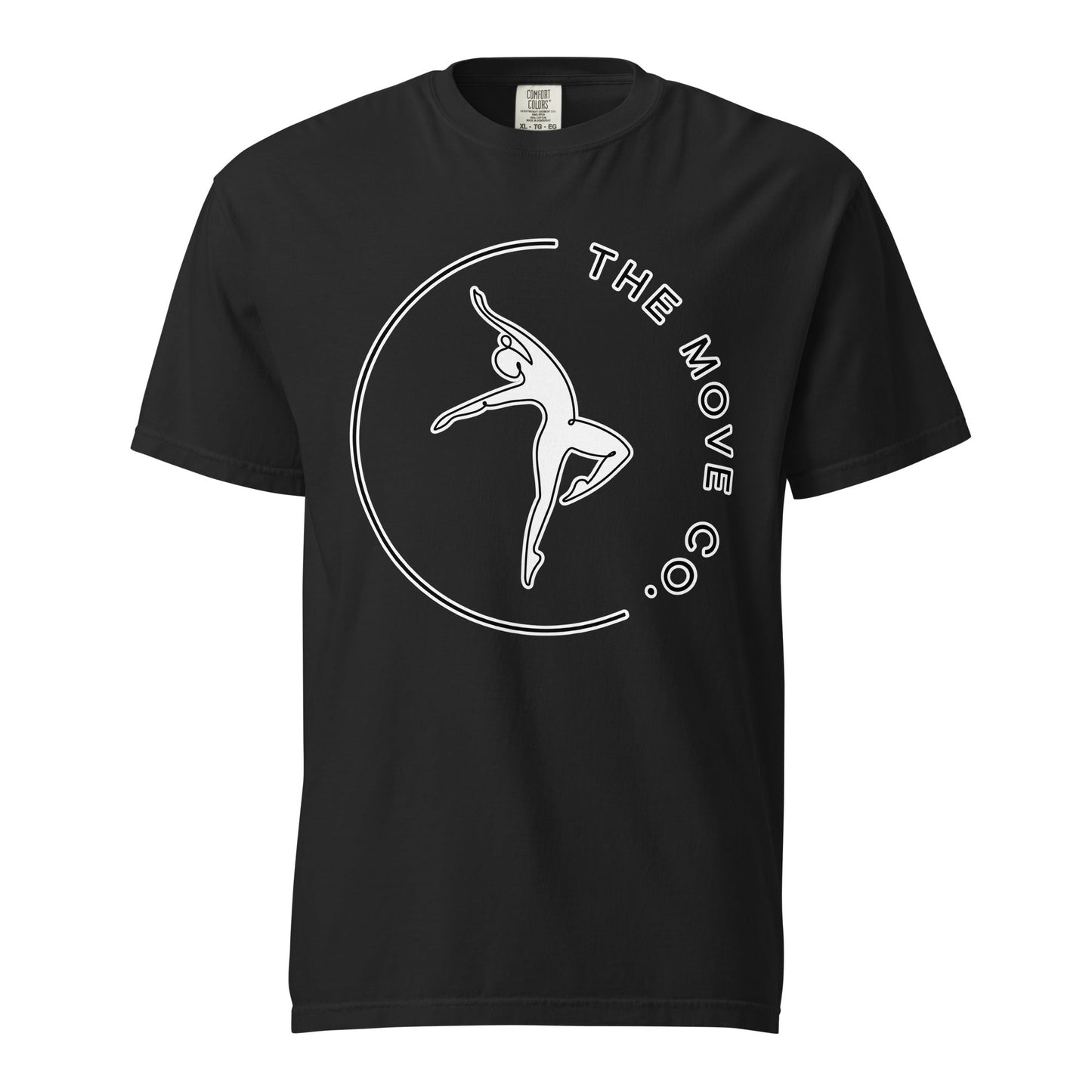Signature | Comfort Colors T-Shirt | The Move Co. | Dance Crest Logo