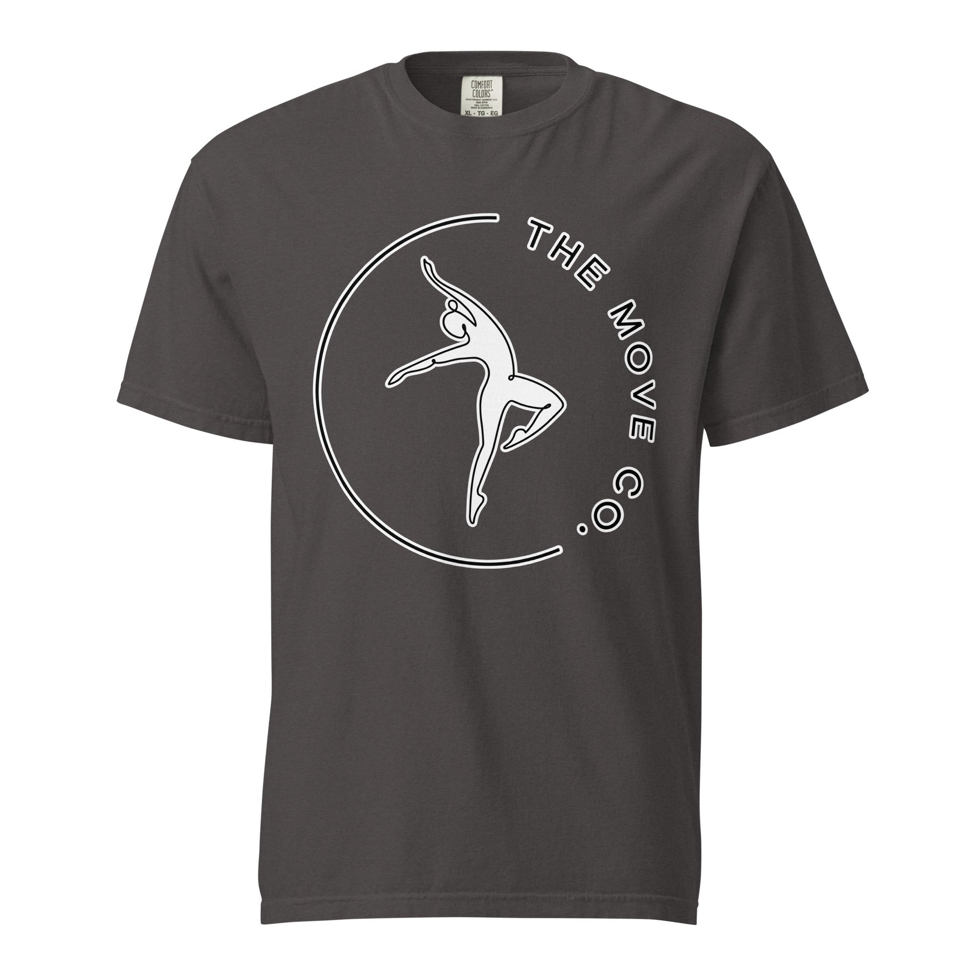 Signature | Comfort Colors T-Shirt | The Move Co. | Dance Crest Logo