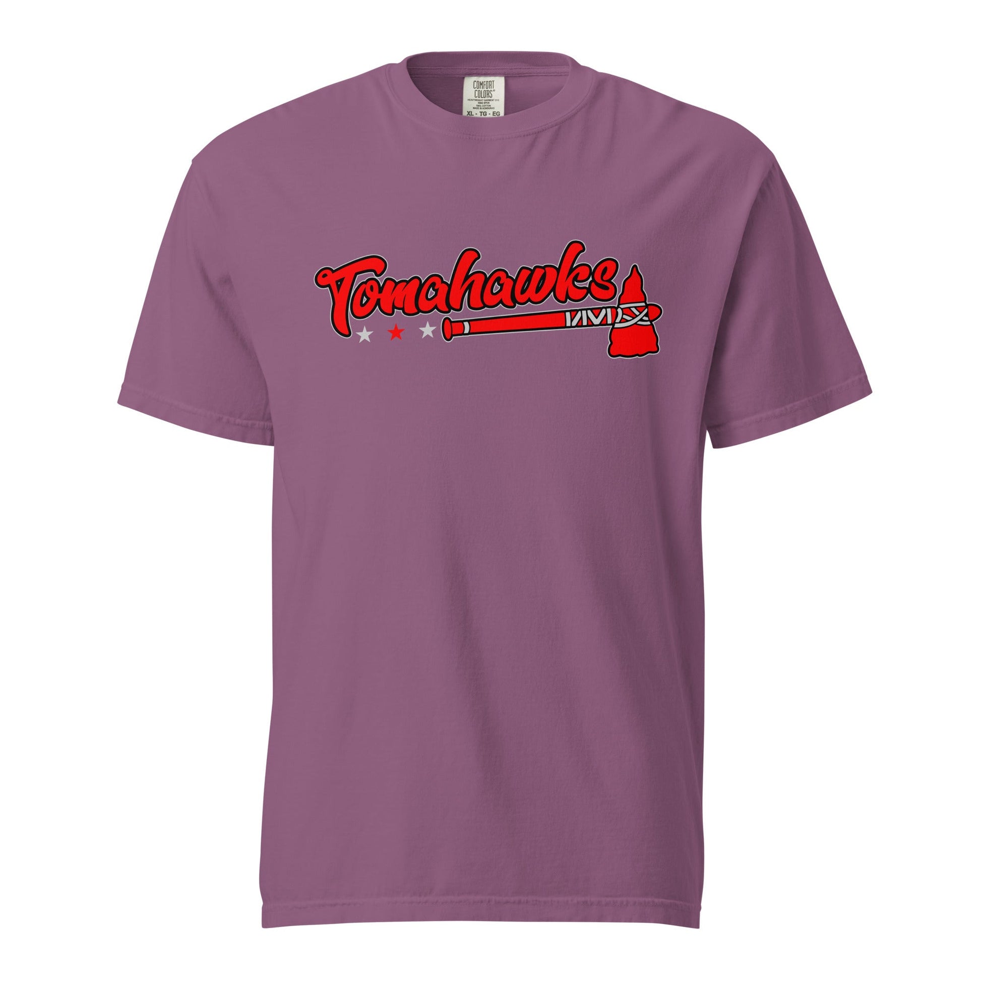 Signature | Comfort Colors T-Shirt | Tomahawks | Crest Logo