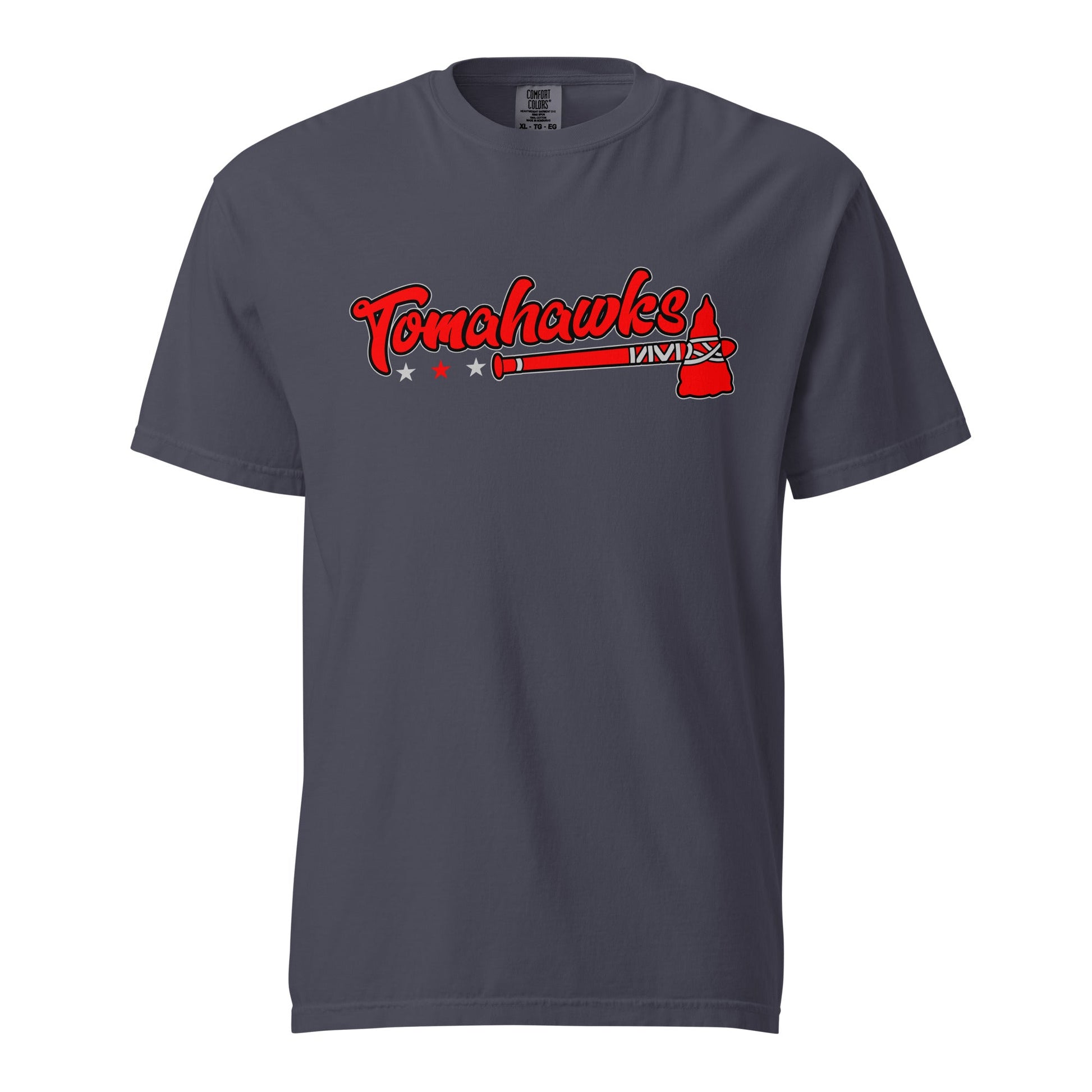Signature | Comfort Colors T-Shirt | Tomahawks | Crest Logo