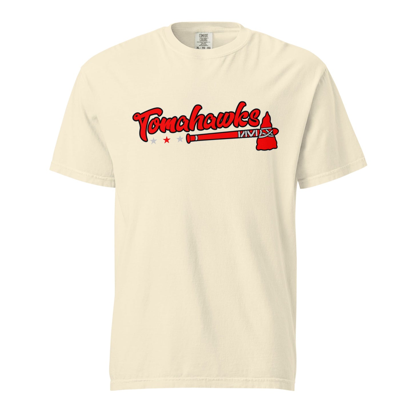Signature | Comfort Colors T-Shirt | Tomahawks | Crest Logo