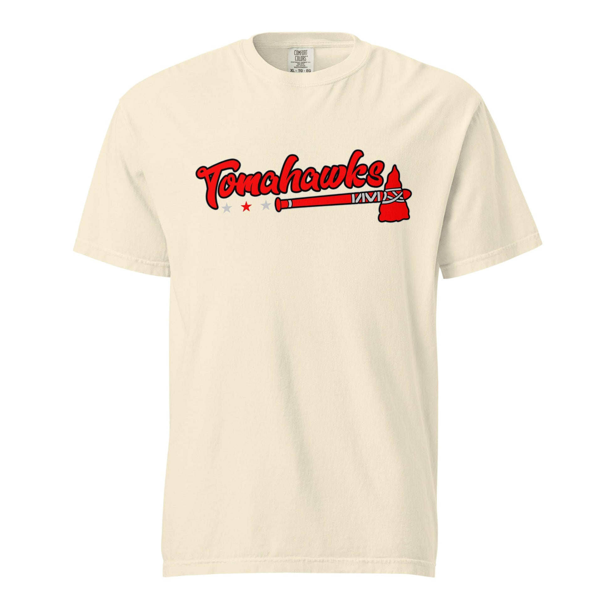 Signature | Comfort Colors T-Shirt | Tomahawks | Crest Logo