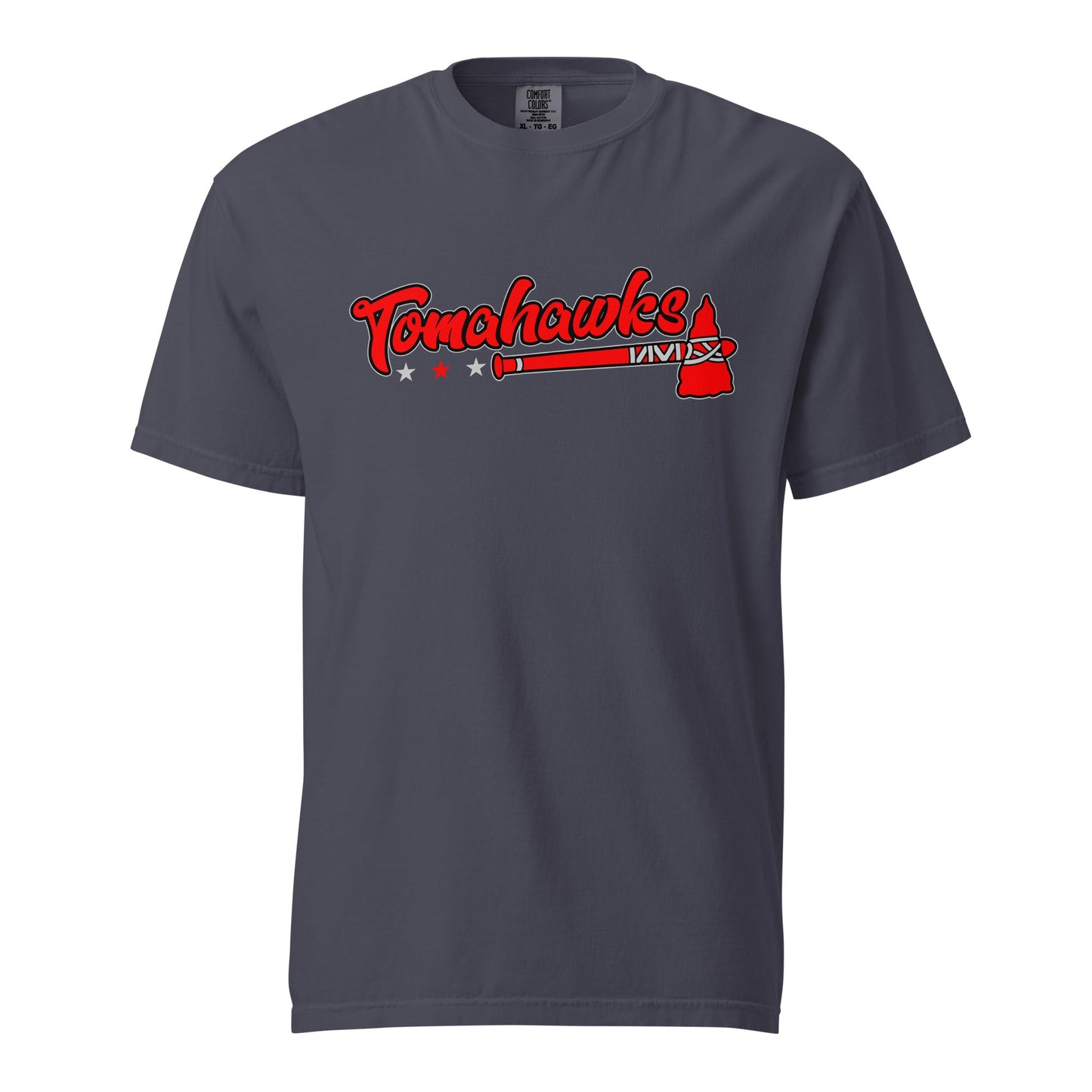 Signature | Comfort Colors T-Shirt | Tomahawks | Crest Logo