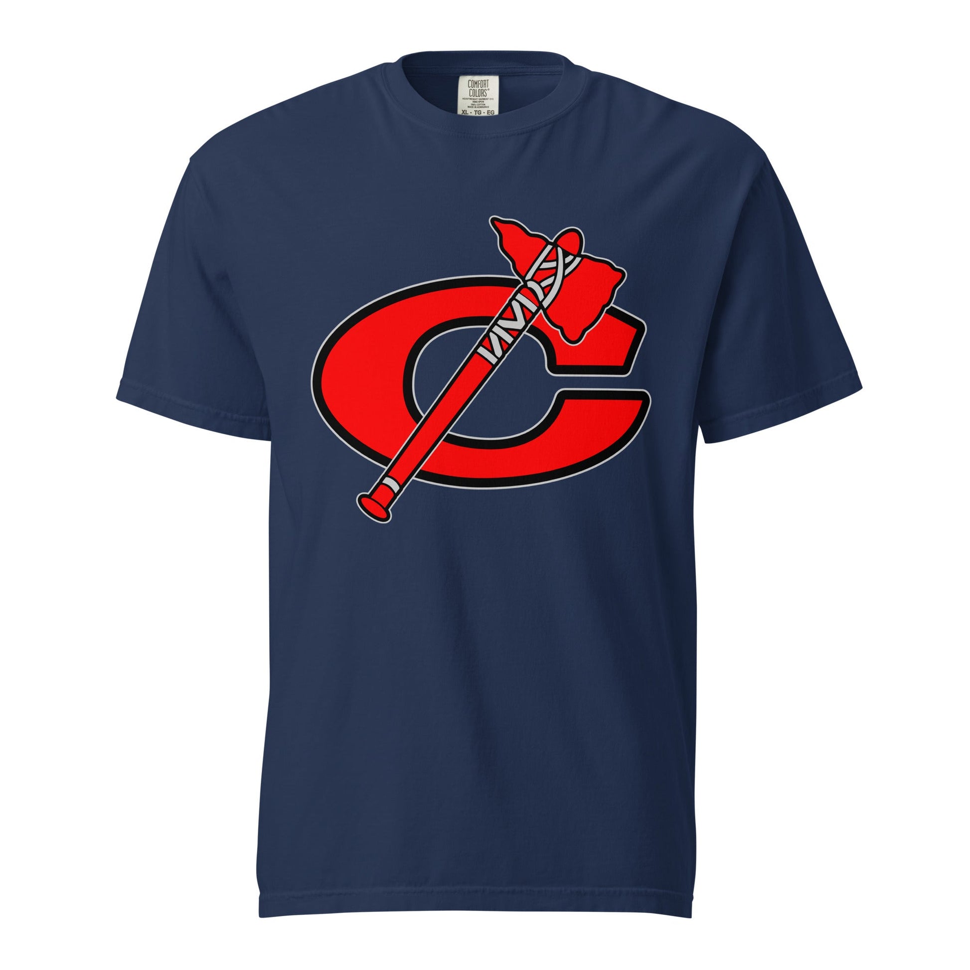 Signature | Comfort Colors T-Shirt | Tomahawks | Emblem Logo