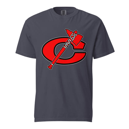 Signature | Comfort Colors T-Shirt | Tomahawks | Emblem Logo