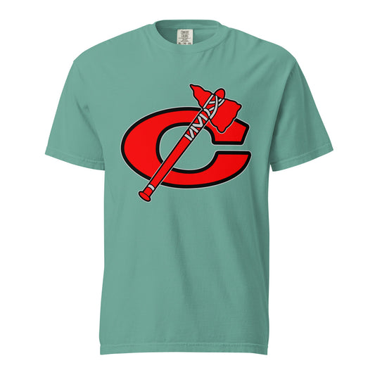 Signature | Comfort Colors T-Shirt | Tomahawks | Emblem Logo