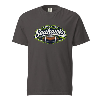Signature | Comfort Colors T-Shirt | Toms River Seahawks | Football Emblem Logo