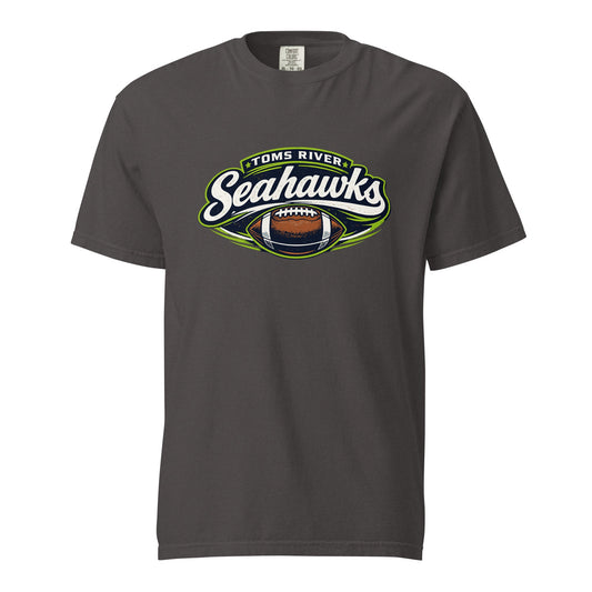Signature | Comfort Colors T-Shirt | Toms River Seahawks | Football Emblem Logo
