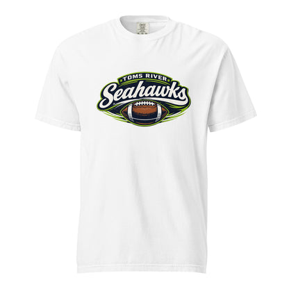 Signature | Comfort Colors T-Shirt | Toms River Seahawks | Football Emblem Logo