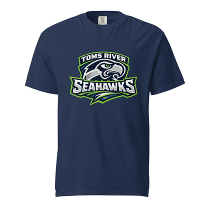 Signature | Comfort Colors T-Shirt | Toms River Seahawks | Mascot Script Logo
