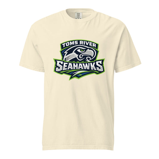 Signature | Comfort Colors T-Shirt | Toms River Seahawks | Mascot Script Logo