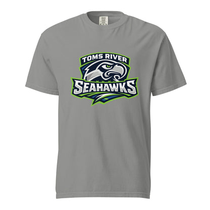 Signature | Comfort Colors T-Shirt | Toms River Seahawks | Mascot Script Logo