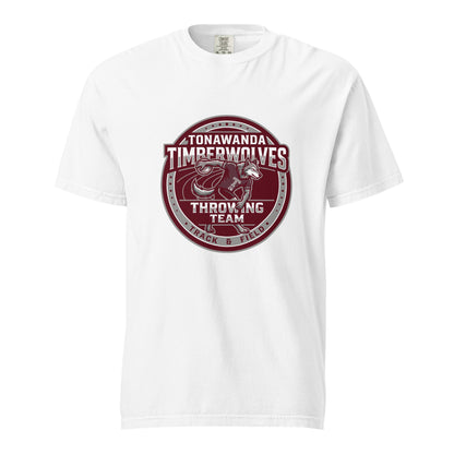 Signature | Comfort Colors T-Shirt | Tonawanda High School Track and Field | Throwing Team Logo