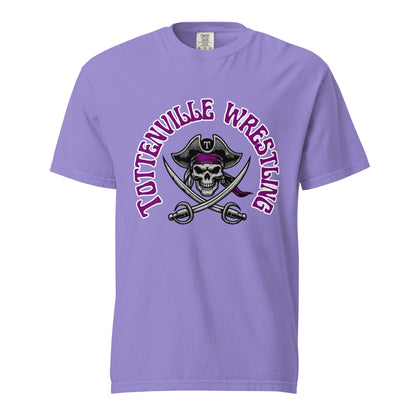 Signature | Comfort Colors T-Shirt | Tottenville wrestling club | Crest Logo