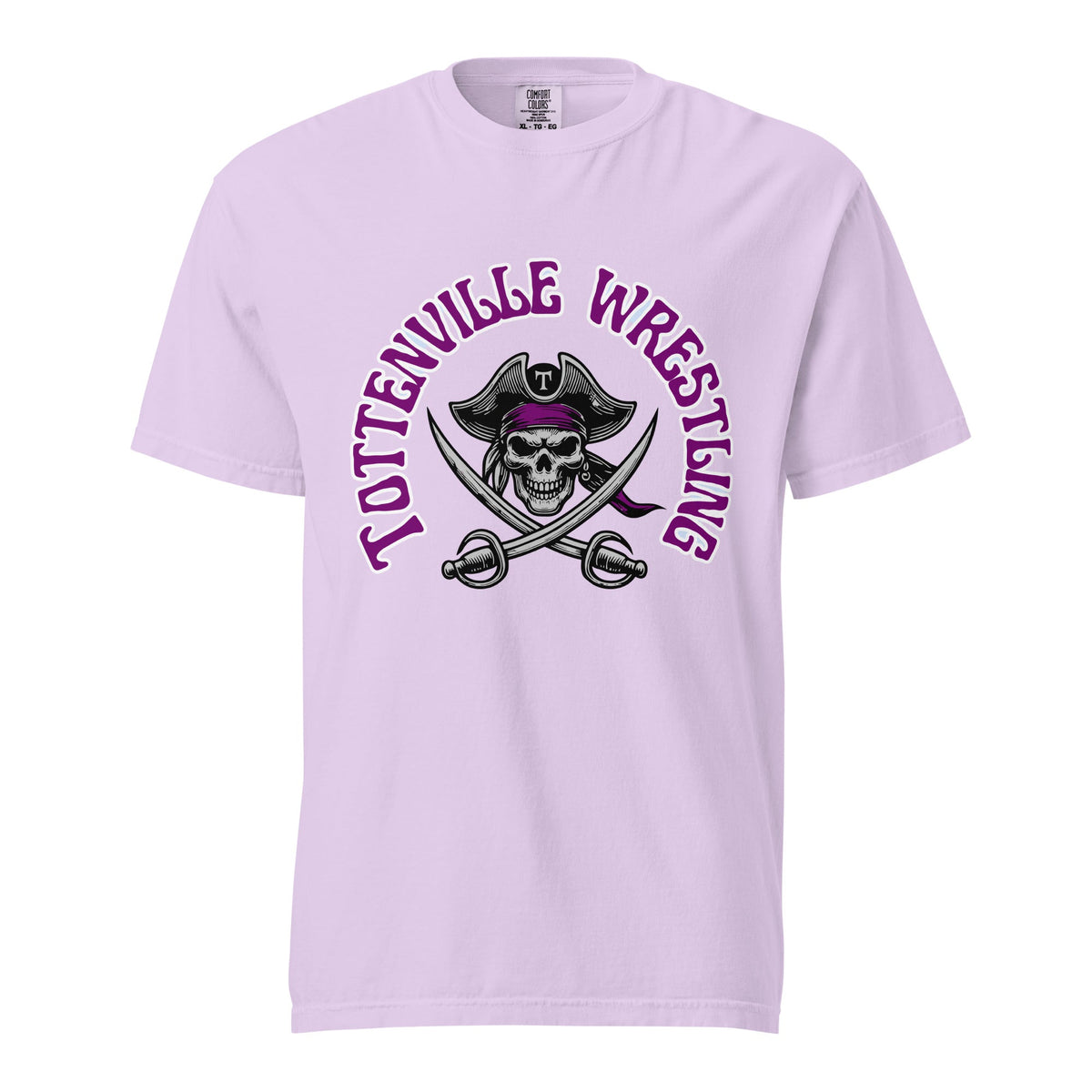 Signature | Comfort Colors T-Shirt | Tottenville wrestling club | Crest Logo