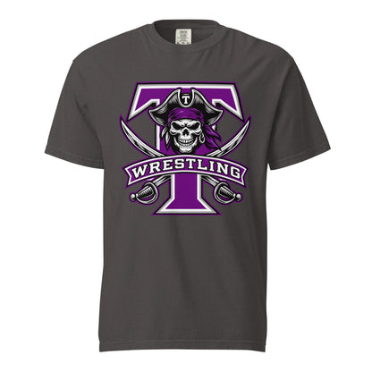 Signature | Comfort Colors T-Shirt | Tottenville wrestling club | Emblem Logo