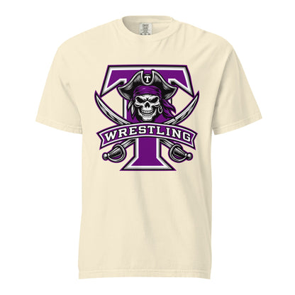 Signature | Comfort Colors T-Shirt | Tottenville wrestling club | Emblem Logo