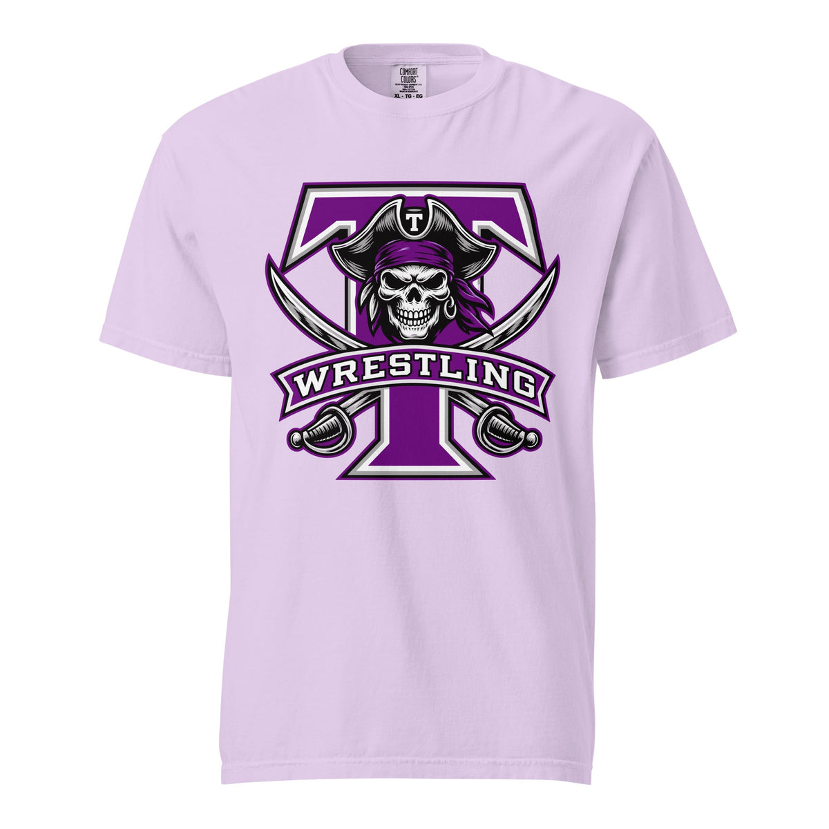 Signature | Comfort Colors T-Shirt | Tottenville wrestling club | Emblem Logo