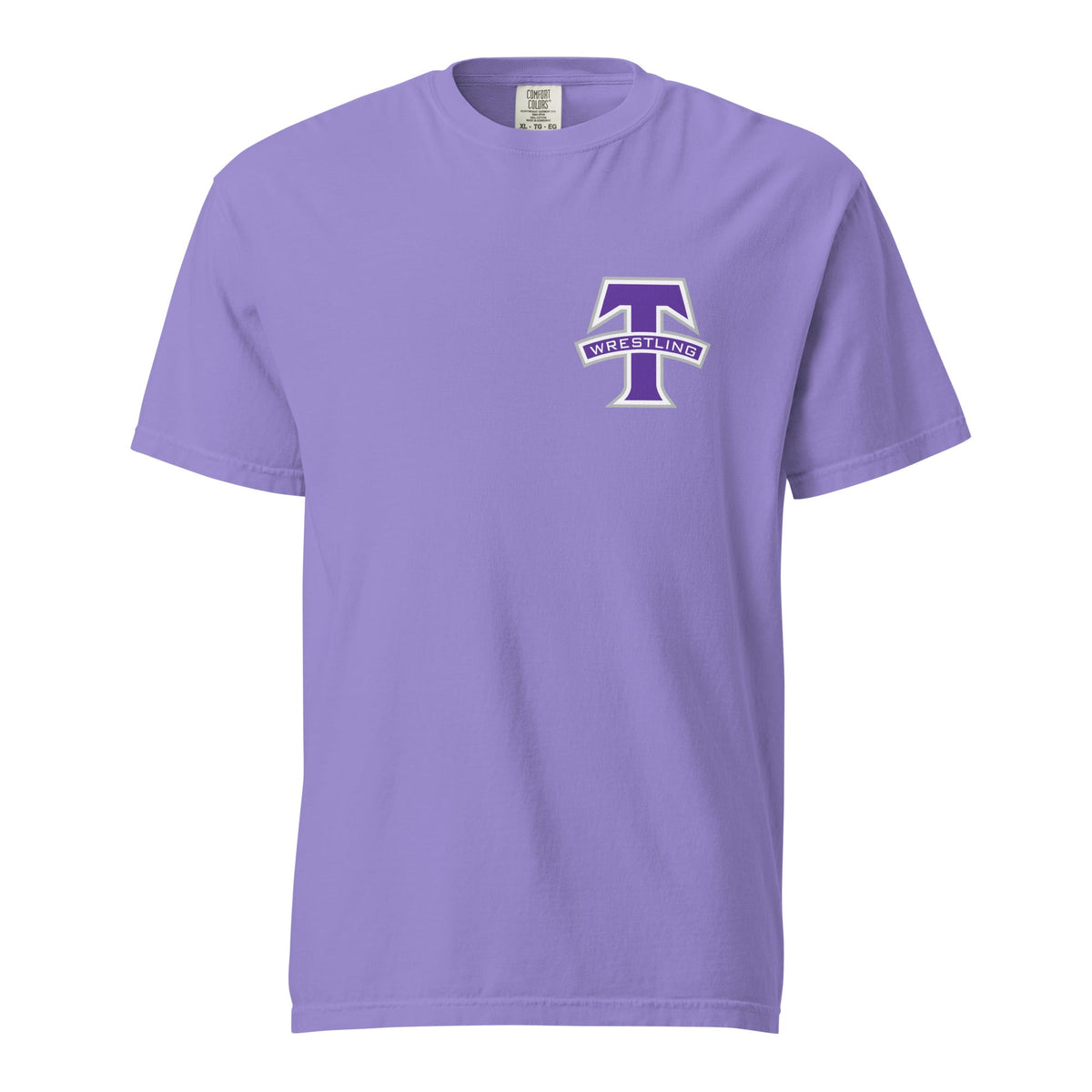 Signature | Comfort Colors T-Shirt | Tottenville wrestling club | Lettermark Logo