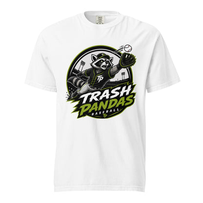 Signature | Comfort Colors T-Shirt | Trash Pandas Baseball Organization | Emblem Logo