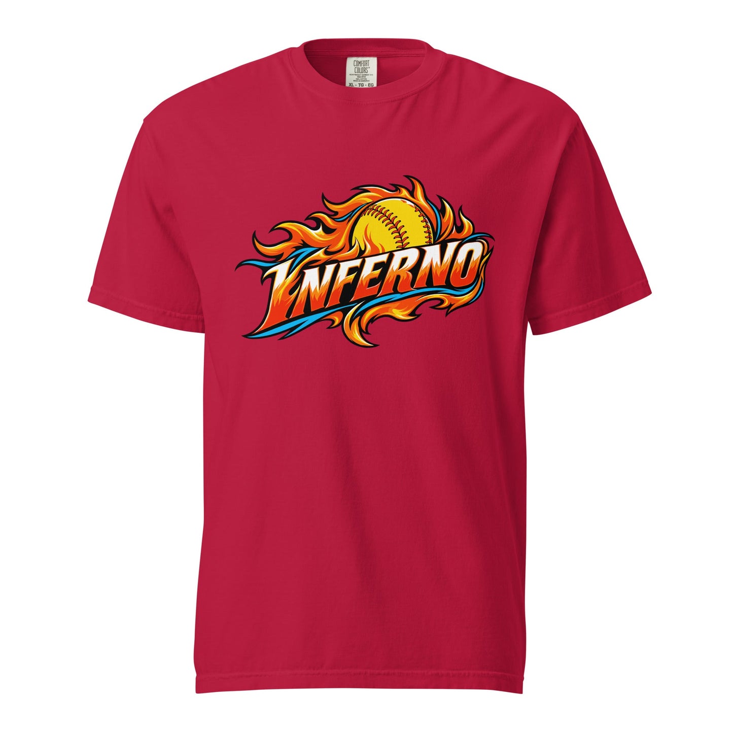 Signature | Comfort Colors T-Shirt | Treasure Coast Inferno | Crest Logo