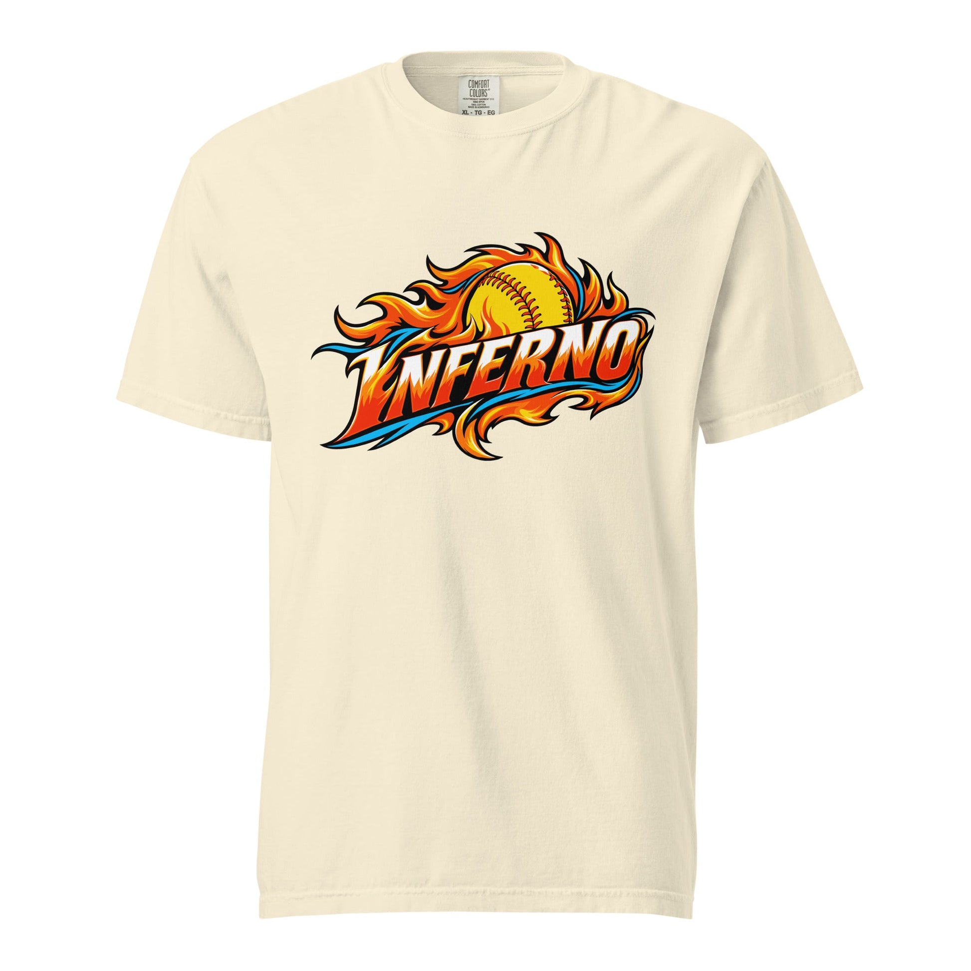 Signature | Comfort Colors T-Shirt | Treasure Coast Inferno | Crest Logo