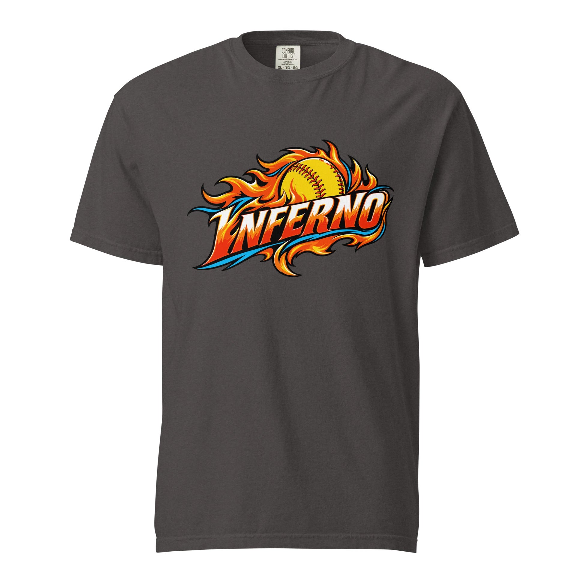 Signature | Comfort Colors T-Shirt | Treasure Coast Inferno | Crest Logo