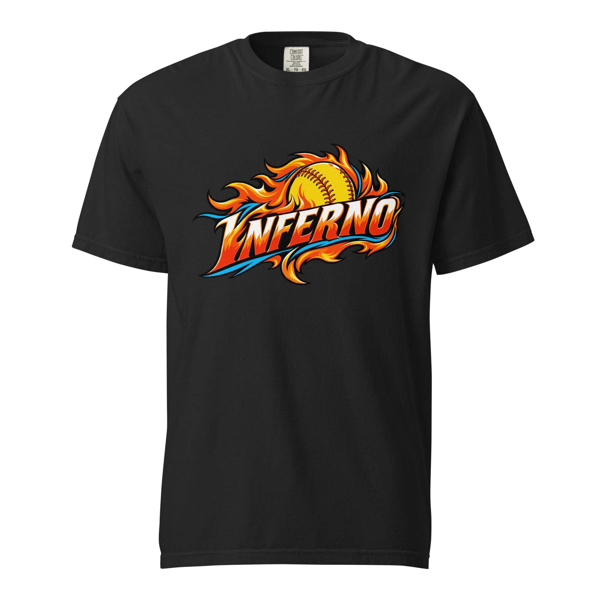 Signature | Comfort Colors T-Shirt | Treasure Coast Inferno | Crest Logo