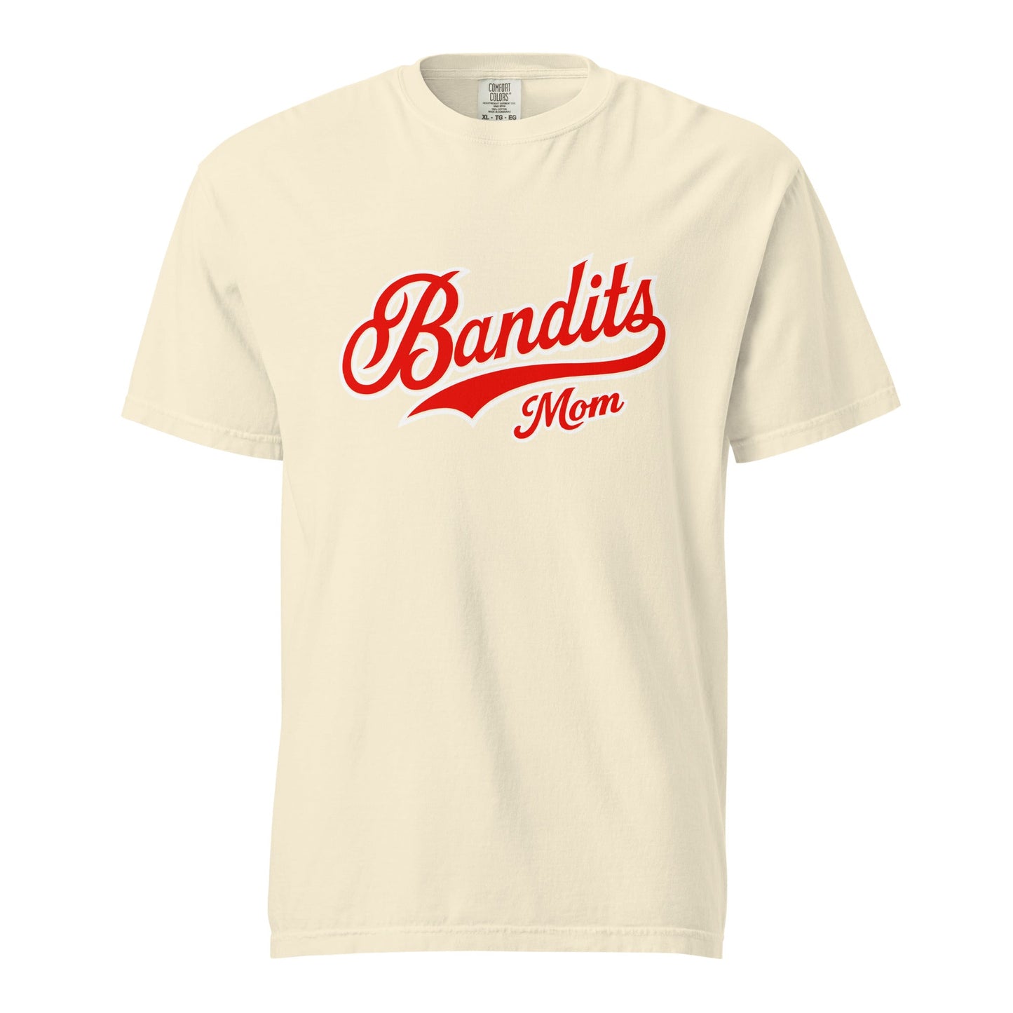 Signature | Comfort Colors T-Shirt | Tri - City Baseball | Bandits Mom Logo