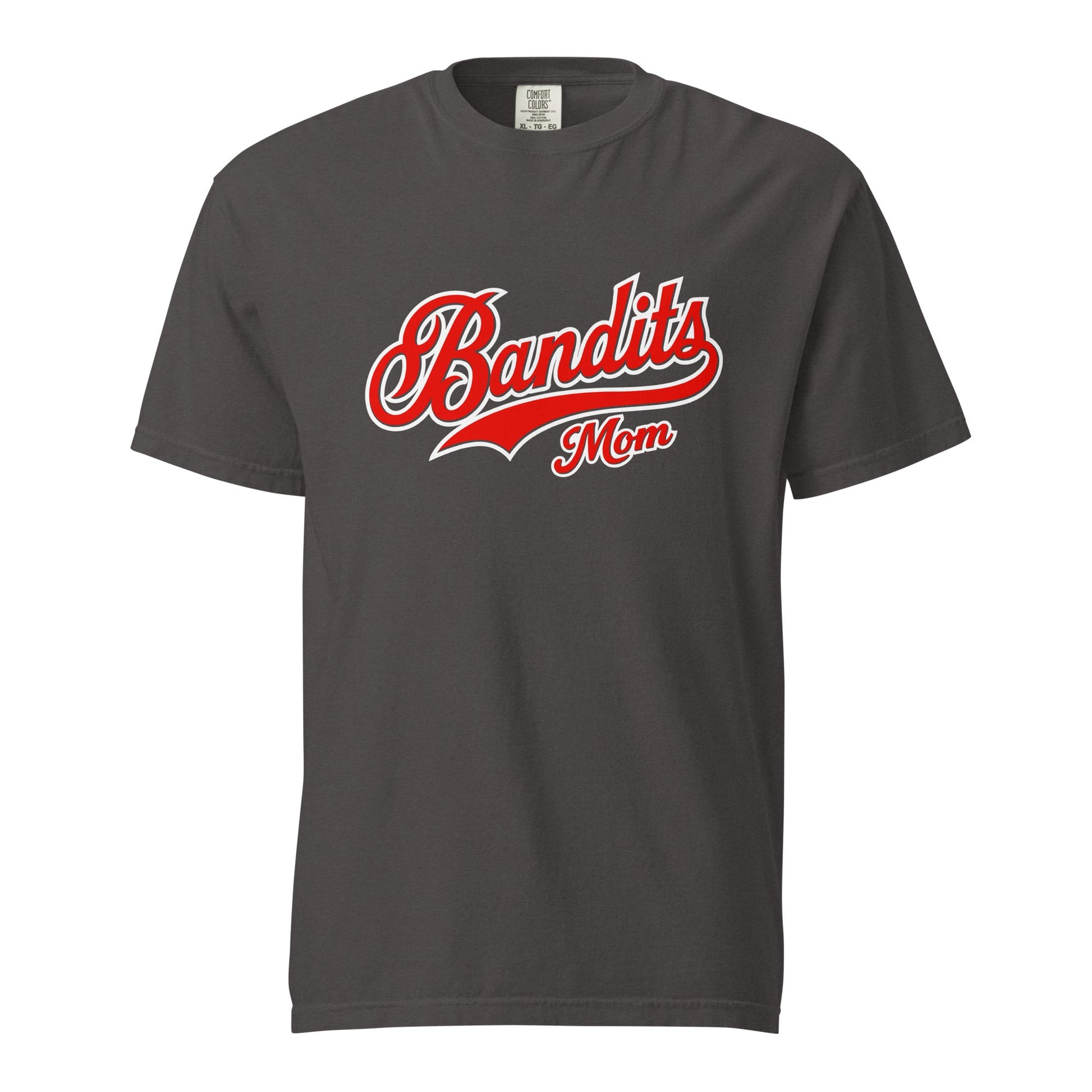 Signature | Comfort Colors T-Shirt | Tri - City Baseball | Bandits Mom Logo