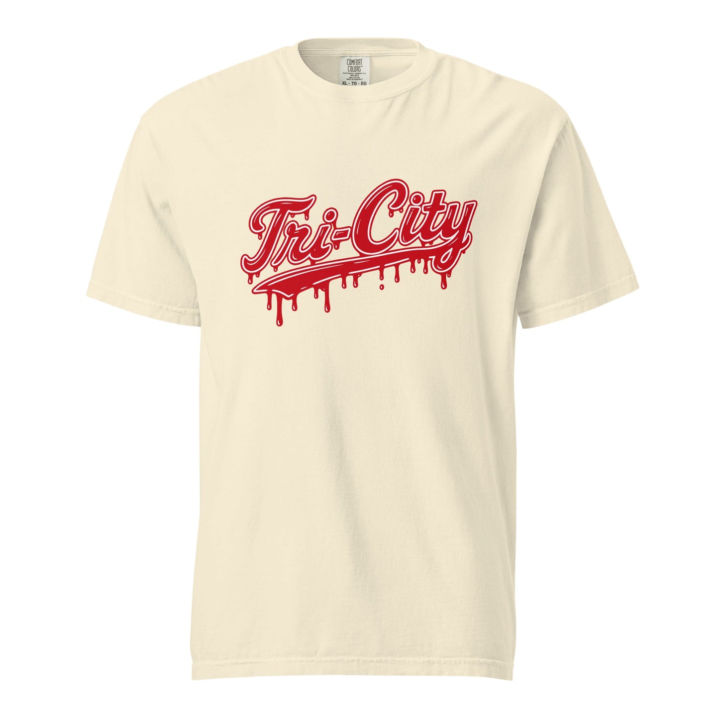 Signature | Comfort Colors T-Shirt | Tri - City Baseball | Mark Logo
