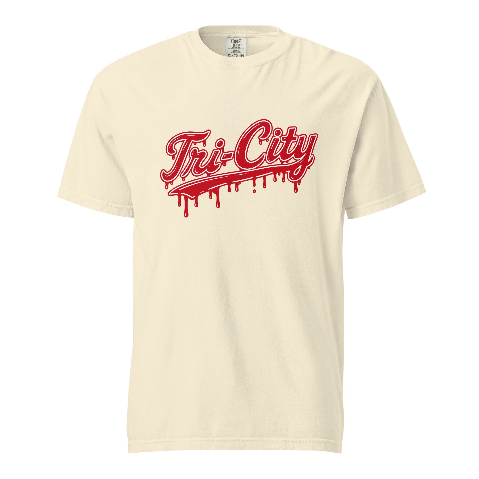Signature | Comfort Colors T-Shirt | Tri - City Baseball | Mark Logo