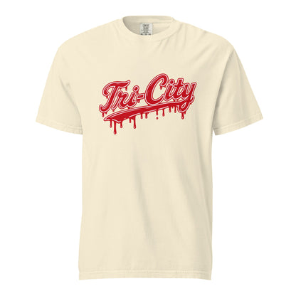 Signature | Comfort Colors T-Shirt | Tri - City Baseball | Mark Logo