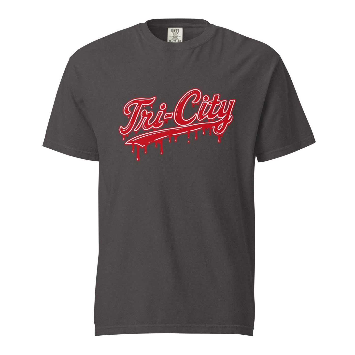 Signature | Comfort Colors T-Shirt | Tri - City Baseball | Mark Logo