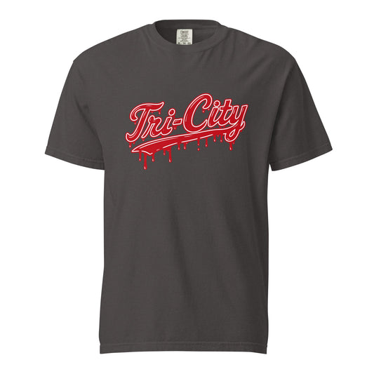Signature | Comfort Colors T-Shirt | Tri - City Baseball | Mark Logo