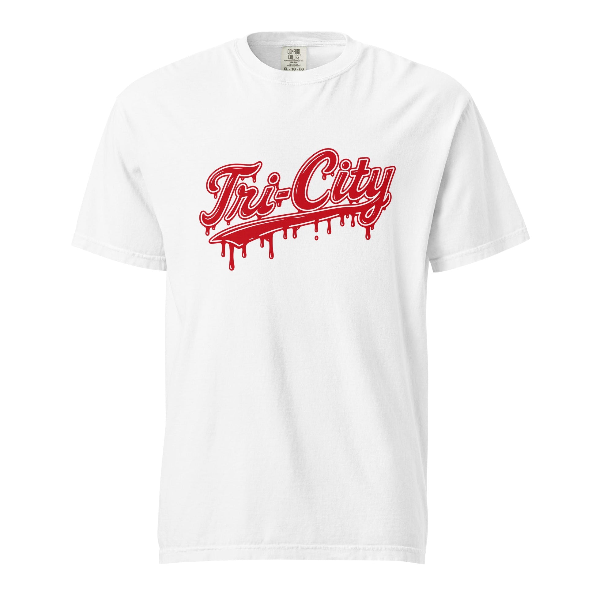 Signature | Comfort Colors T-Shirt | Tri - City Baseball | Mark Logo