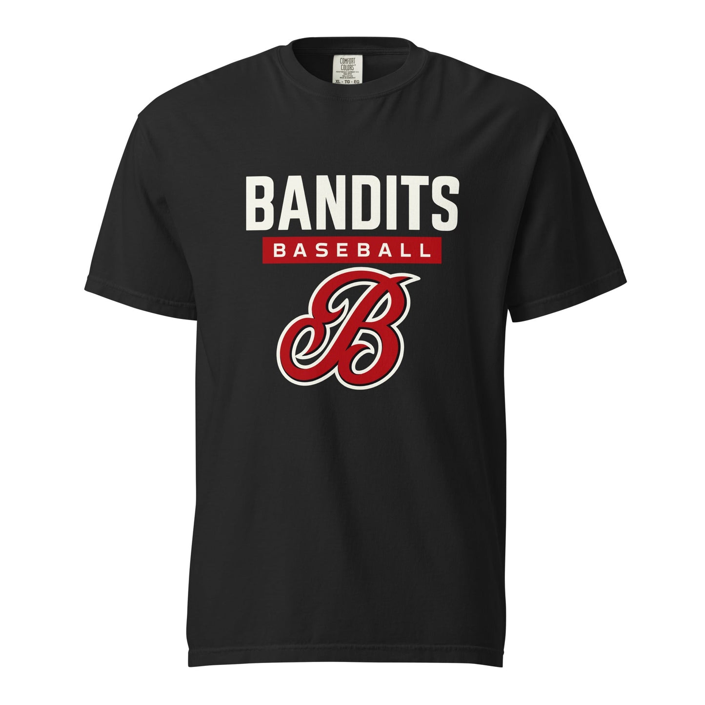 Signature | Comfort Colors T-Shirt | Tri - City Baseball | Varsity Script Logo