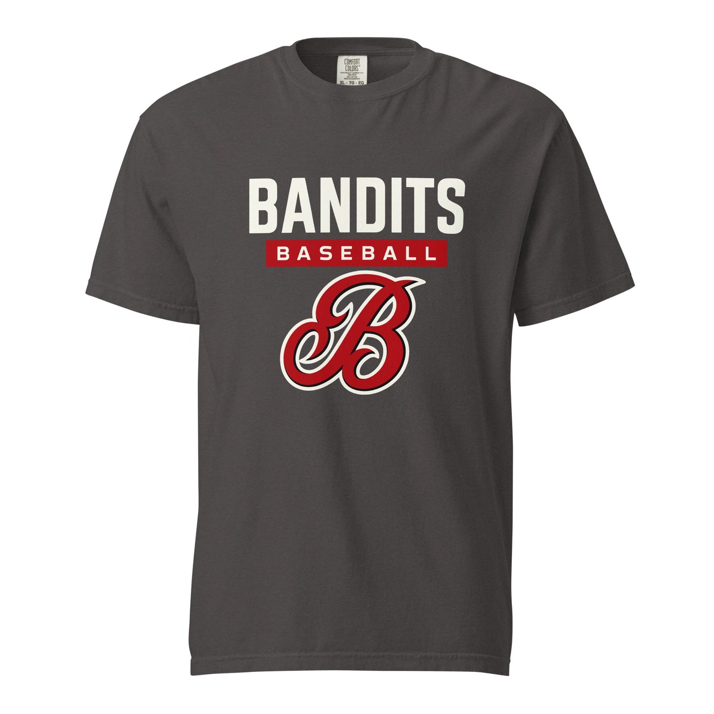 Signature | Comfort Colors T-Shirt | Tri - City Baseball | Varsity Script Logo