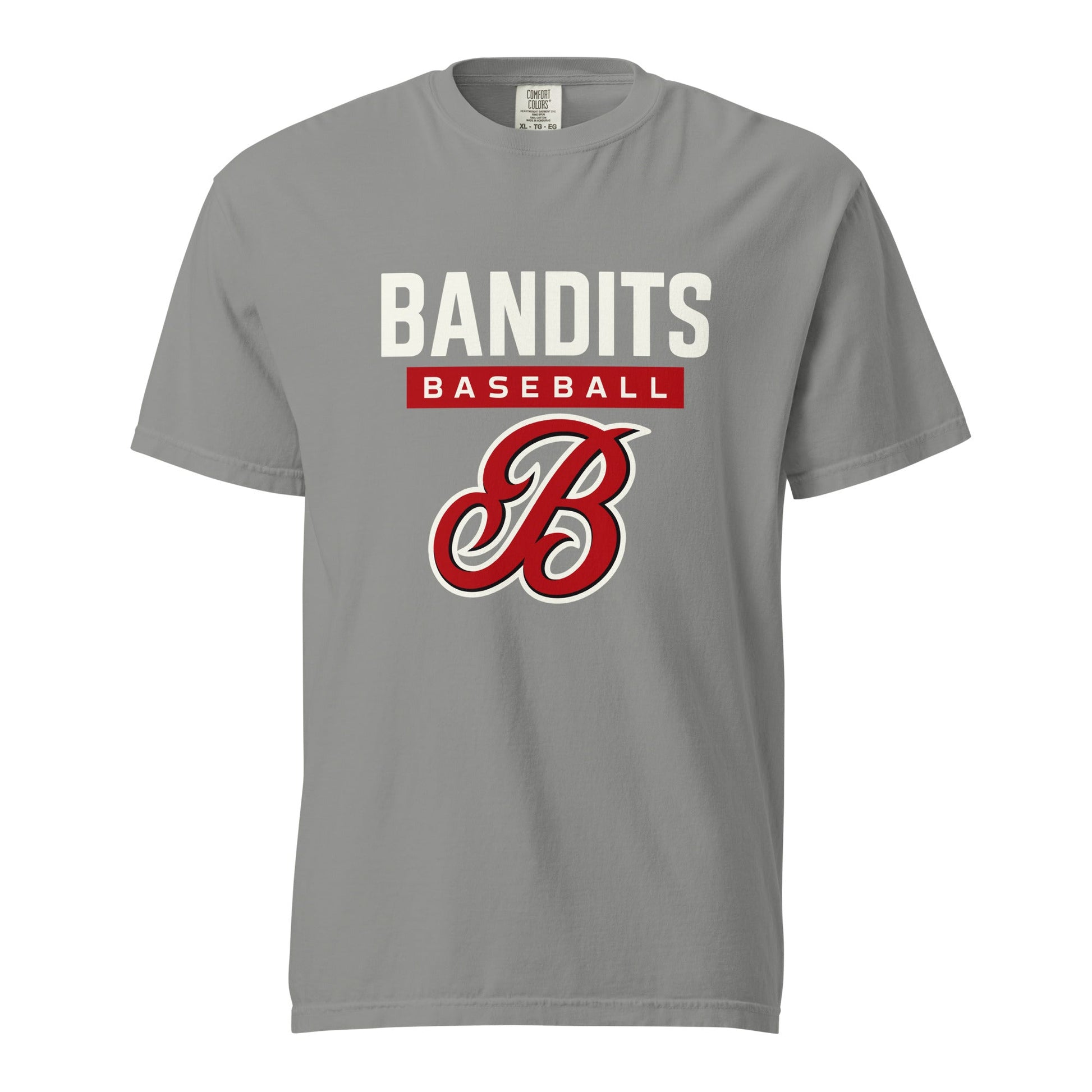 Signature | Comfort Colors T-Shirt | Tri - City Baseball | Varsity Script Logo