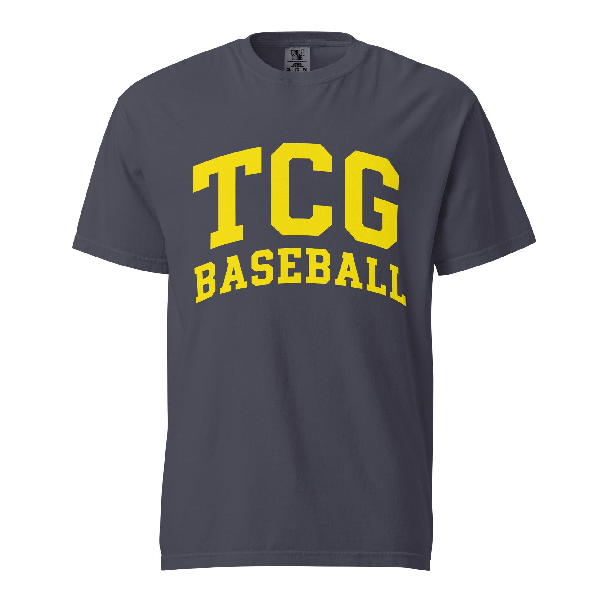 Signature | Comfort Colors T-Shirt | Tri-County Ghosts | TCG Crest Alt Logo