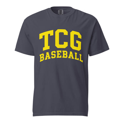 Signature | Comfort Colors T-Shirt | Tri-County Ghosts | TCG Crest Alt Logo