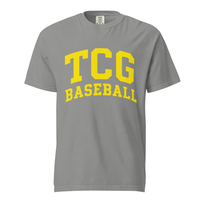 Signature | Comfort Colors T-Shirt | Tri-County Ghosts | TCG Crest Alt Logo