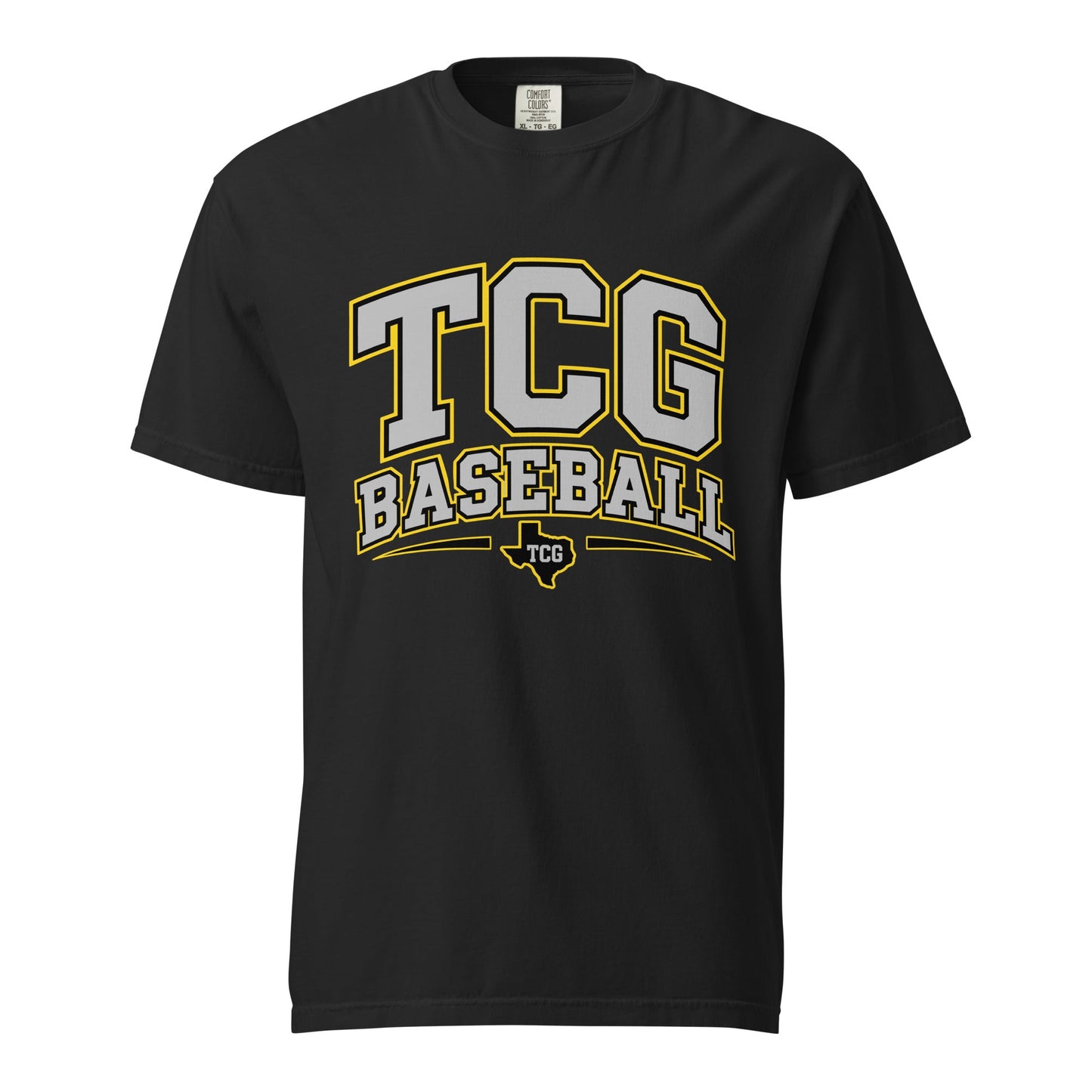 Signature | Comfort Colors T-Shirt | Tri-County Ghosts | TCG Crest Logo